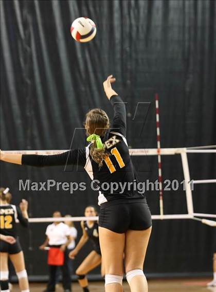 Thumbnail 2 in Apex vs Providence (NCHSAA 4A Final) photogallery.