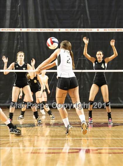 Thumbnail 2 in Apex vs Providence (NCHSAA 4A Final) photogallery.