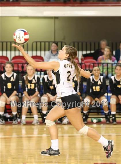 Thumbnail 3 in Apex vs Providence (NCHSAA 4A Final) photogallery.