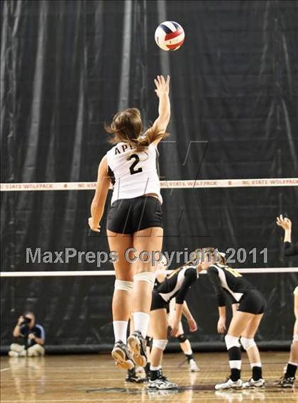 Thumbnail 1 in Apex vs Providence (NCHSAA 4A Final) photogallery.