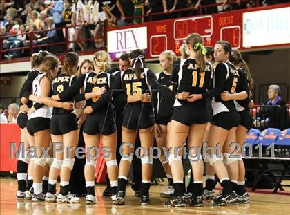 Thumbnail 1 in Apex vs Providence (NCHSAA 4A Final) photogallery.