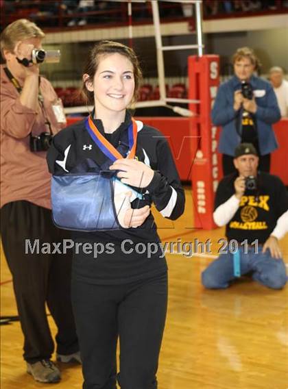 Thumbnail 1 in Apex vs Providence (NCHSAA 4A Final) photogallery.