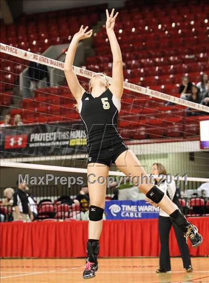 Thumbnail 1 in Apex vs Providence (NCHSAA 4A Final) photogallery.