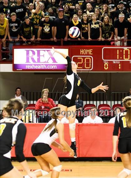 Thumbnail 3 in Apex vs Providence (NCHSAA 4A Final) photogallery.