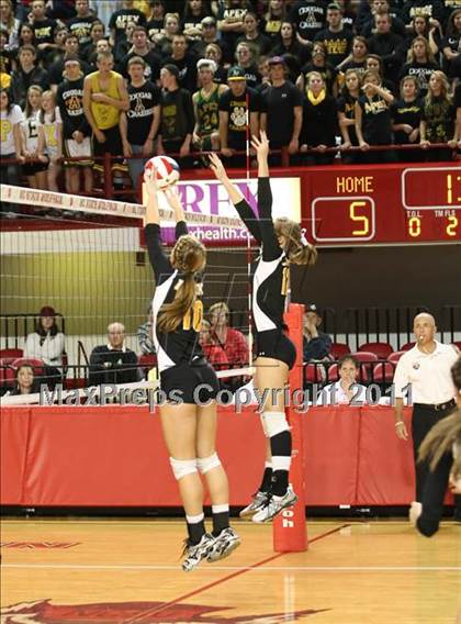 Thumbnail 1 in Apex vs Providence (NCHSAA 4A Final) photogallery.