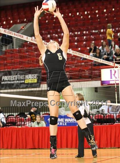 Thumbnail 2 in Apex vs Providence (NCHSAA 4A Final) photogallery.