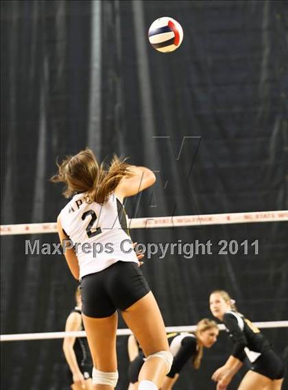 Thumbnail 1 in Apex vs Providence (NCHSAA 4A Final) photogallery.
