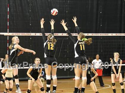 Thumbnail 3 in Apex vs Providence (NCHSAA 4A Final) photogallery.