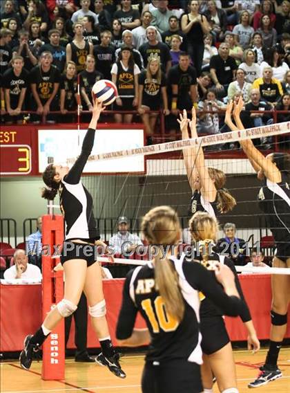 Thumbnail 3 in Apex vs Providence (NCHSAA 4A Final) photogallery.