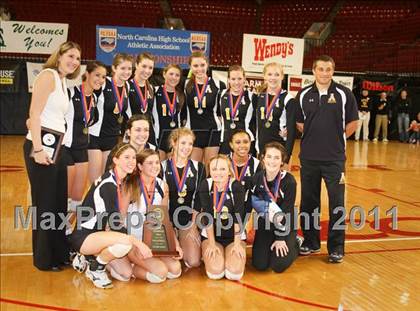 Thumbnail 2 in Apex vs Providence (NCHSAA 4A Final) photogallery.