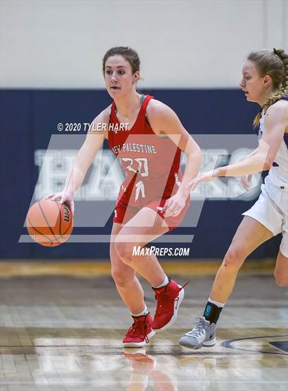 Thumbnail 1 in New Palestine vs. Brownsburg (IHSAA 4A Fourth Round Playoff) photogallery.