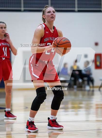 Thumbnail 2 in New Palestine vs. Brownsburg (IHSAA 4A Fourth Round Playoff) photogallery.