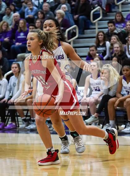 Thumbnail 3 in New Palestine vs. Brownsburg (IHSAA 4A Fourth Round Playoff) photogallery.