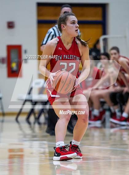 Thumbnail 2 in New Palestine vs. Brownsburg (IHSAA 4A Fourth Round Playoff) photogallery.