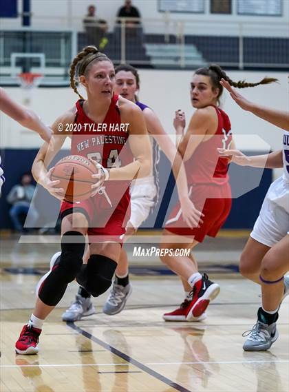 Thumbnail 3 in New Palestine vs. Brownsburg (IHSAA 4A Fourth Round Playoff) photogallery.