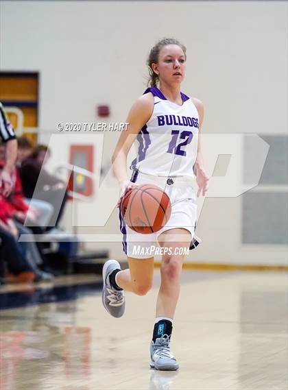 Thumbnail 2 in New Palestine vs. Brownsburg (IHSAA 4A Fourth Round Playoff) photogallery.