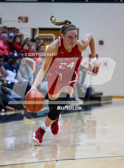 Thumbnail 1 in New Palestine vs. Brownsburg (IHSAA 4A Fourth Round Playoff) photogallery.