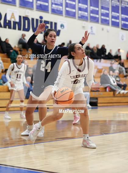 Thumbnail 3 in Mullen vs Cherokee Trail (Grandview High School) photogallery.