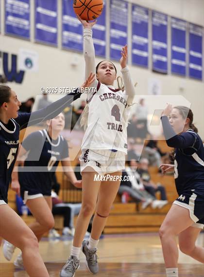 Thumbnail 3 in Mullen vs Cherokee Trail (Grandview High School) photogallery.