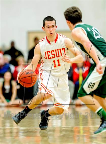 Thumbnail 2 in Granite Bay vs. Jesuit (CIF SJS D1 Playoff) photogallery.