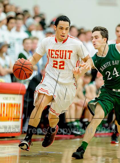 Thumbnail 2 in Granite Bay vs. Jesuit (CIF SJS D1 Playoff) photogallery.
