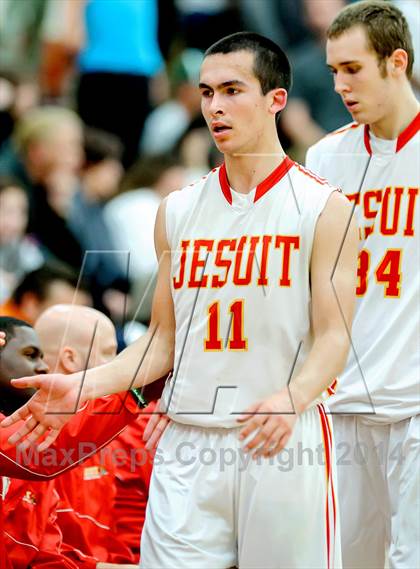Thumbnail 2 in Granite Bay vs. Jesuit (CIF SJS D1 Playoff) photogallery.