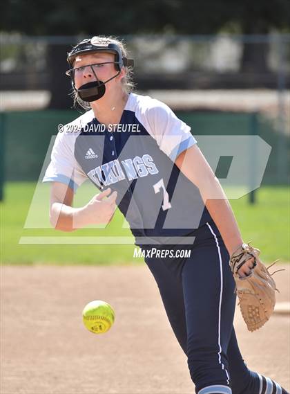 Thumbnail 2 in Bella Vista vs. Pleasant Valley (Stephanie LeDoux Tournament) photogallery.