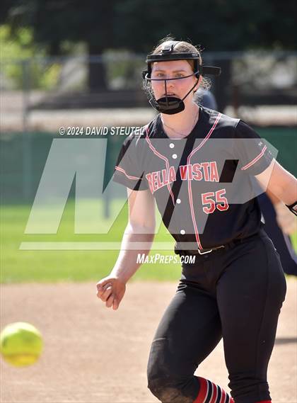 Thumbnail 2 in Bella Vista vs. Pleasant Valley (Stephanie LeDoux Tournament) photogallery.
