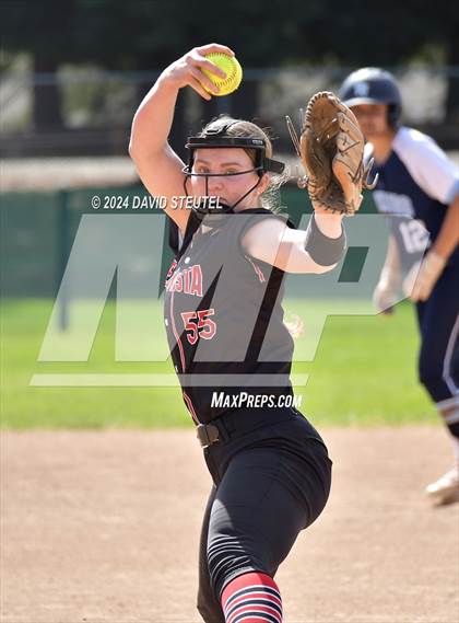 Thumbnail 3 in Bella Vista vs. Pleasant Valley (Stephanie LeDoux Tournament) photogallery.