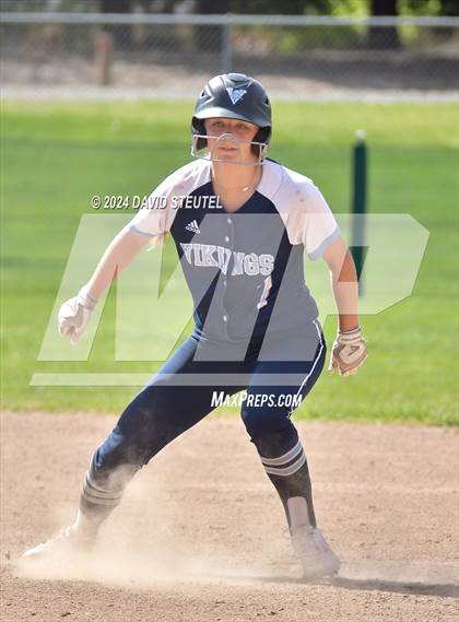 Thumbnail 2 in Bella Vista vs. Pleasant Valley (Stephanie LeDoux Tournament) photogallery.