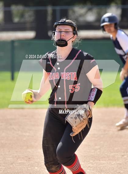 Thumbnail 2 in Bella Vista vs. Pleasant Valley (Stephanie LeDoux Tournament) photogallery.