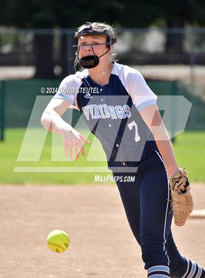 Thumbnail 3 in Bella Vista vs. Pleasant Valley (Stephanie LeDoux Tournament) photogallery.