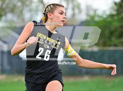 Thumbnail 3 in Green Mountain vs Golden (CHSAA 4A Playoff Round One) photogallery.