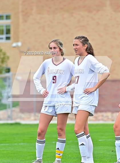 Thumbnail 3 in Green Mountain vs Golden (CHSAA 4A Playoff Round One) photogallery.