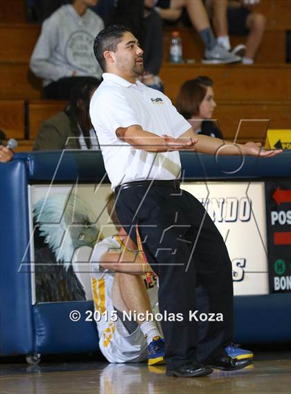 Thumbnail 1 in Mira Costa vs. El Segundo (El Segundo Tournament) photogallery.