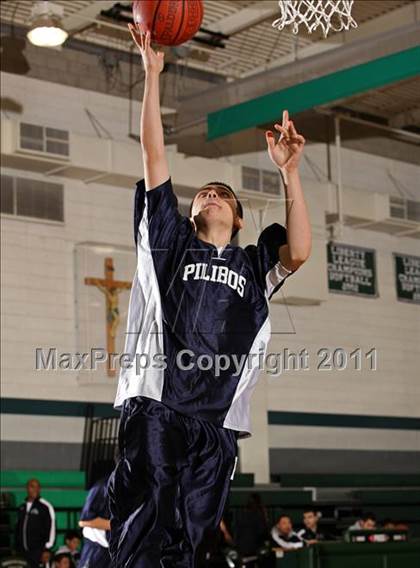 Thumbnail 3 in Huntington Park College-Ready Academy vs. Pilibos (Tip-Off Classic) photogallery.