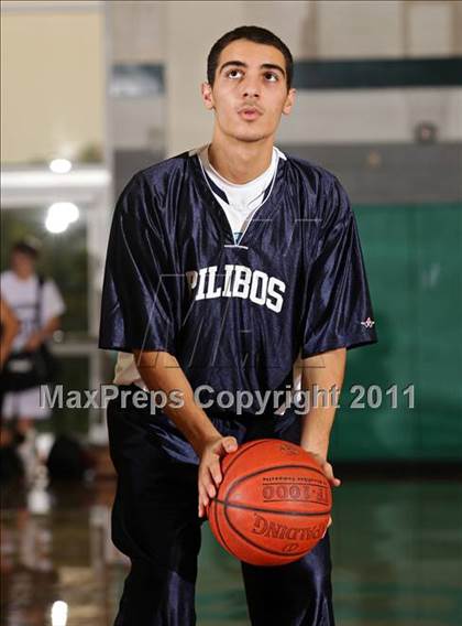 Thumbnail 3 in Huntington Park College-Ready Academy vs. Pilibos (Tip-Off Classic) photogallery.