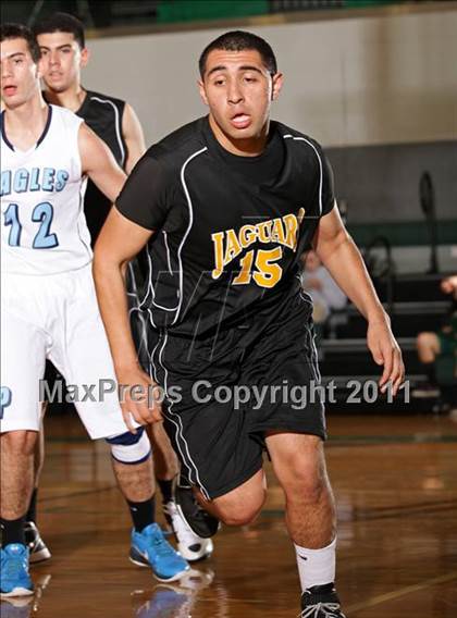 Thumbnail 3 in Huntington Park College-Ready Academy vs. Pilibos (Tip-Off Classic) photogallery.