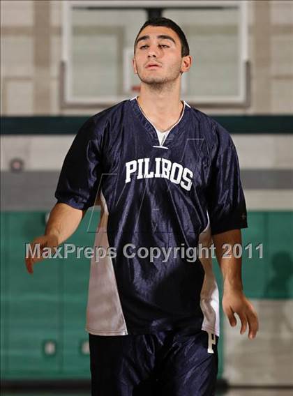 Thumbnail 1 in Huntington Park College-Ready Academy vs. Pilibos (Tip-Off Classic) photogallery.