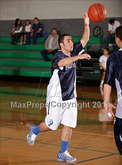 Thumbnail 1 in Huntington Park College-Ready Academy vs. Pilibos (Tip-Off Classic) photogallery.