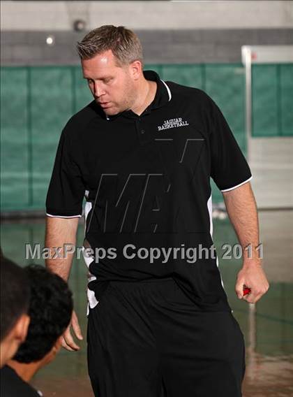 Thumbnail 2 in Huntington Park College-Ready Academy vs. Pilibos (Tip-Off Classic) photogallery.