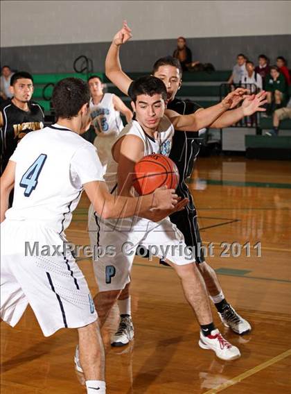 Thumbnail 3 in Huntington Park College-Ready Academy vs. Pilibos (Tip-Off Classic) photogallery.