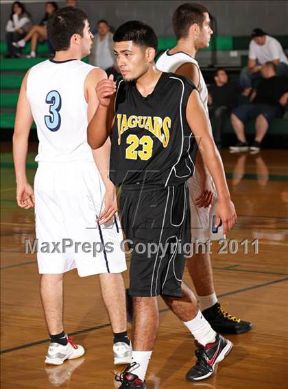 Thumbnail 3 in Huntington Park College-Ready Academy vs. Pilibos (Tip-Off Classic) photogallery.