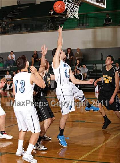 Thumbnail 2 in Huntington Park College-Ready Academy vs. Pilibos (Tip-Off Classic) photogallery.