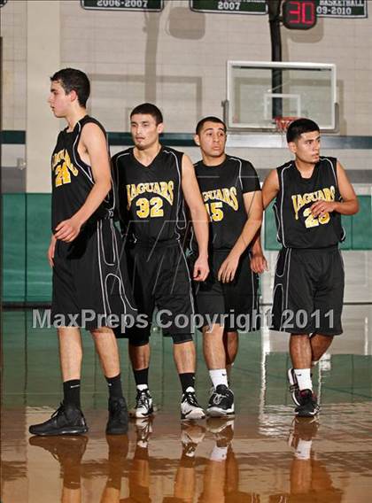 Thumbnail 3 in Huntington Park College-Ready Academy vs. Pilibos (Tip-Off Classic) photogallery.