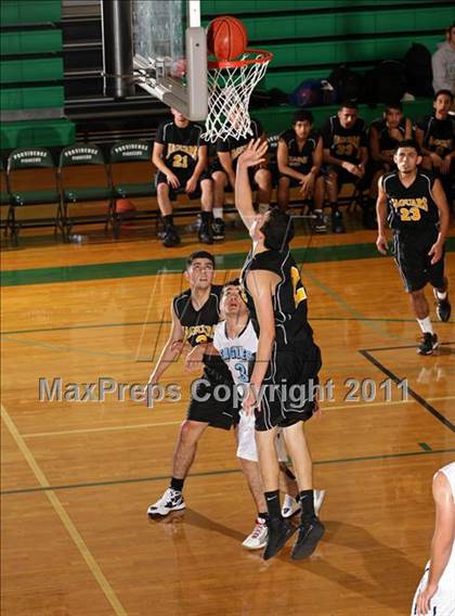 Thumbnail 2 in Huntington Park College-Ready Academy vs. Pilibos (Tip-Off Classic) photogallery.