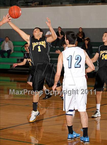 Thumbnail 2 in Huntington Park College-Ready Academy vs. Pilibos (Tip-Off Classic) photogallery.
