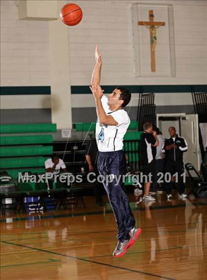 Thumbnail 1 in Huntington Park College-Ready Academy vs. Pilibos (Tip-Off Classic) photogallery.