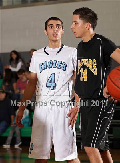 Thumbnail 3 in Huntington Park College-Ready Academy vs. Pilibos (Tip-Off Classic) photogallery.