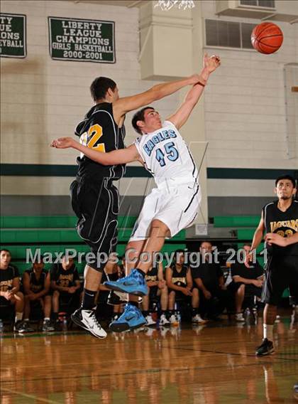 Thumbnail 1 in Huntington Park College-Ready Academy vs. Pilibos (Tip-Off Classic) photogallery.